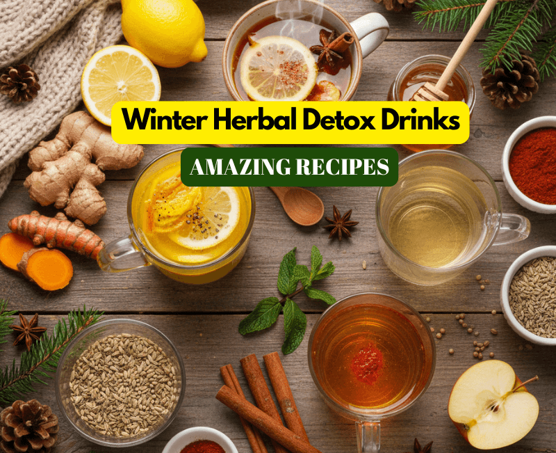 Winter Herbal Detox Drinks Recipes