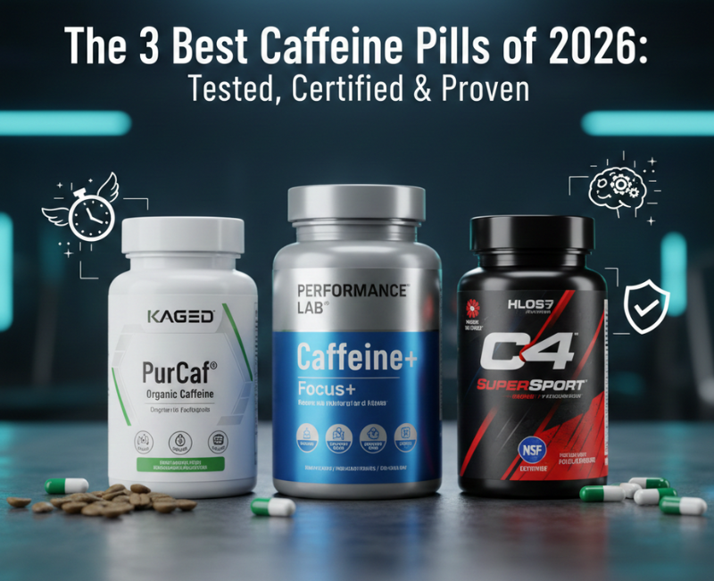 The 3 Best Caffeine Pills of 2026: Tested, Certified & Proven