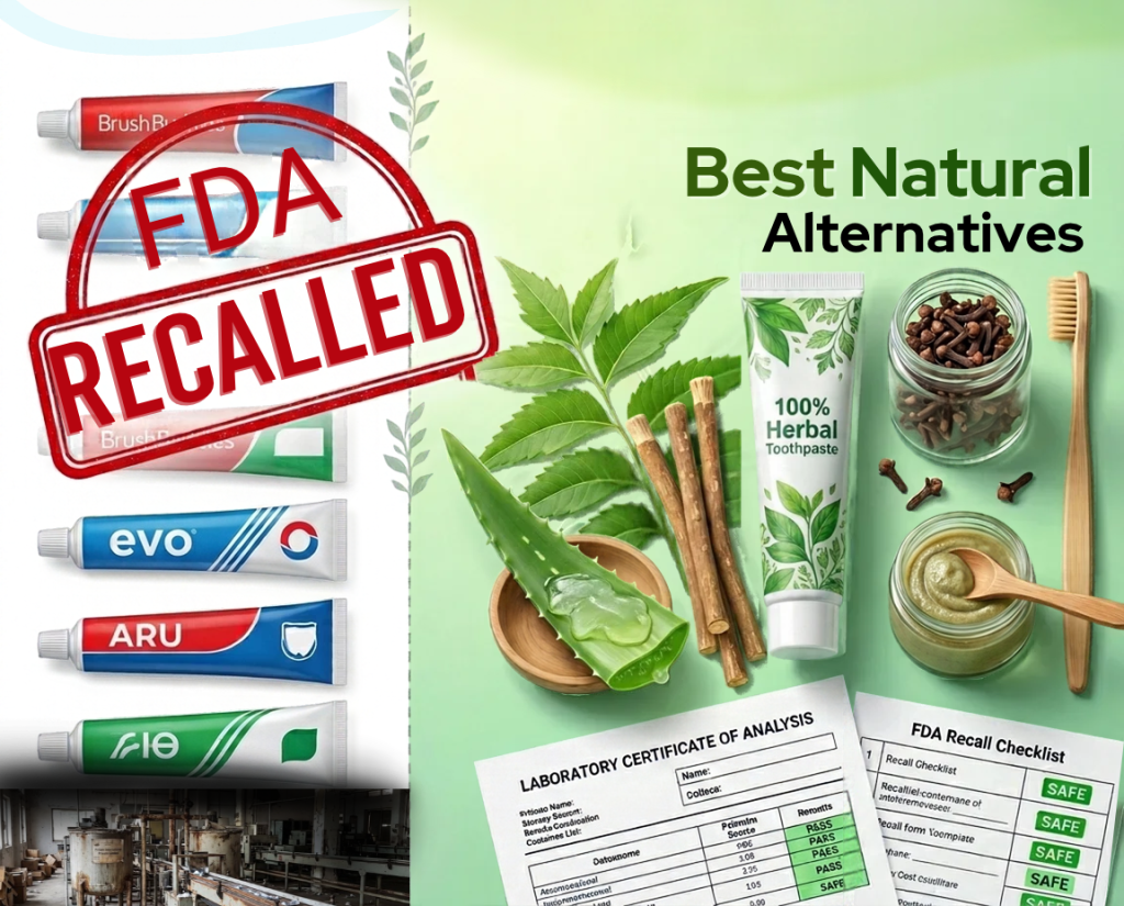 FDA Toothpaste Recall 2026: Safe Herbal Alternatives to Try - Herbs ...